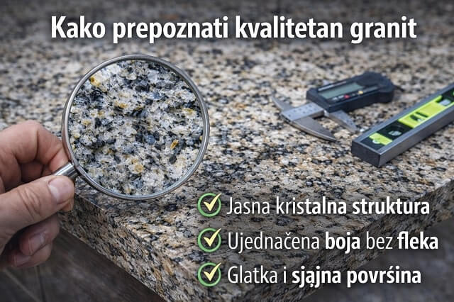 Kako prepoznati kvalitetan granit