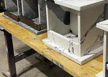 Kućice za svijeće od granita Kućice za svijeće od granita